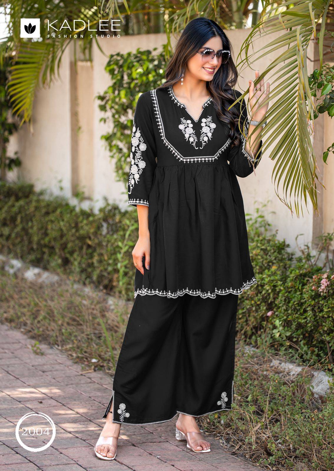 Helisha By KADLEE 2001 To 2004 Series Beautiful Festive Suits Colourful Rayon Twill Co-ord sets At Wholesale Price